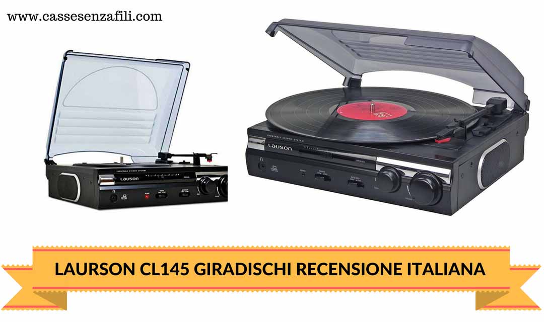 LAUSON CL145 GIRADISCHI-RECENSIONE-ITALIANA