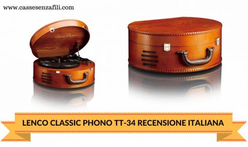 LENCO CLASSIC PHONO TT-34-RECENSIONE-ITALIANA