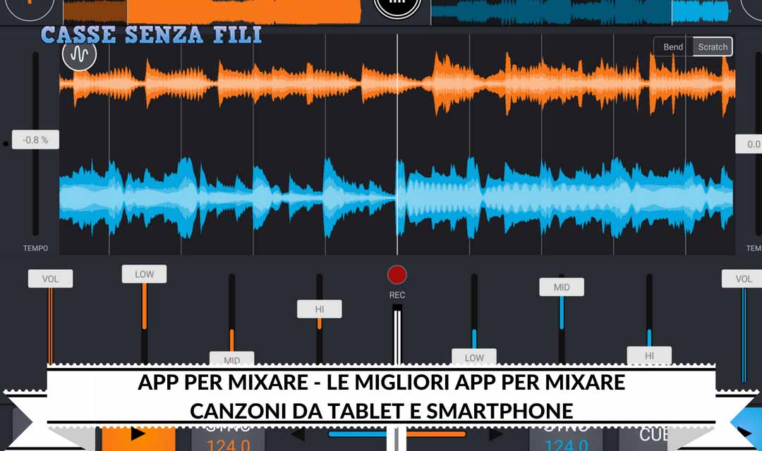 App per mixare – Le Migliori App per Mixare canzoni da Tablet e Smartphone