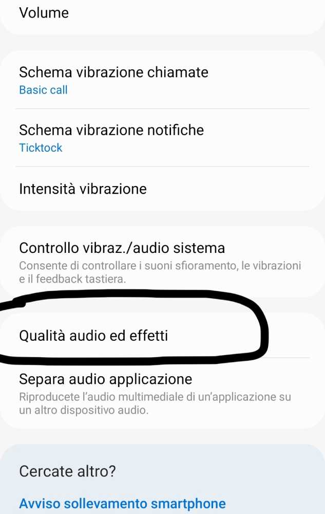 Equalizzatore Android